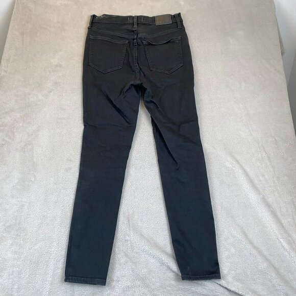 Madewell Women's Jeans Size 29 10" High-Rise Skinny Cotton/Polyester/Elastane Bl - Picture 14 of 14